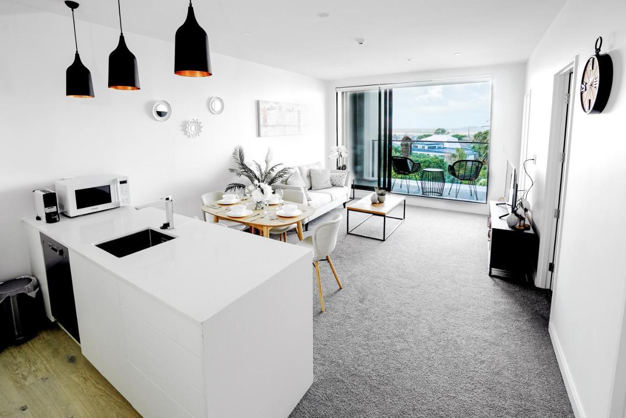 Chelseabay Modern Apartments Auckland Bagian luar foto